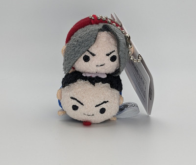 NWT Capcom Store Japan Ace Attorney Miles Edgeworth Phoenix Wright Keychain