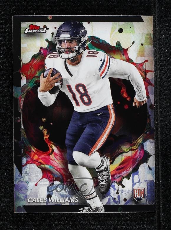2024 Topps Finest Rare Refractor Caleb Williams #247 Rookie RC 0uq0