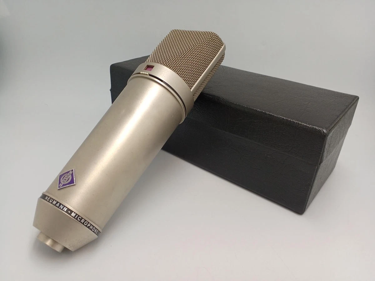 Vintage Neumann U87i Microphone EA87付属 For Parts Neumann U87i Condenser Microphone Vintage with Shock