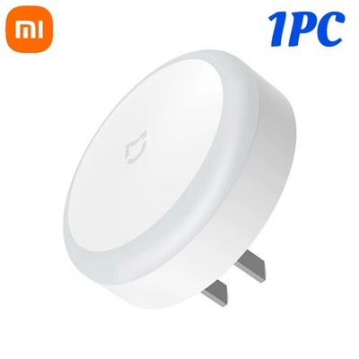 5PCS XIAOMI Night Light Circular Touch Sensor Plug-In LED Home Light Indoor Lamp