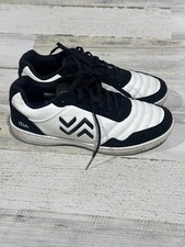 IDA Sports Futsal Shoes Women Size 6 Black White Indoor Soccer Sneakers GUC