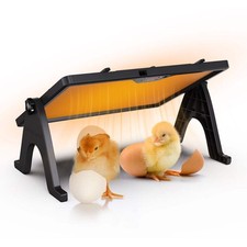 Dual Sides Temperature Display Poultry Coop Heater Chicks Warmer 35 Chick Broode