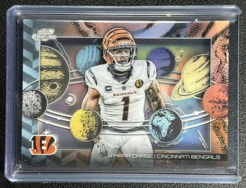 2025 Topps Cosmic Chrome Ja'Marr Chase Base (RAW)
