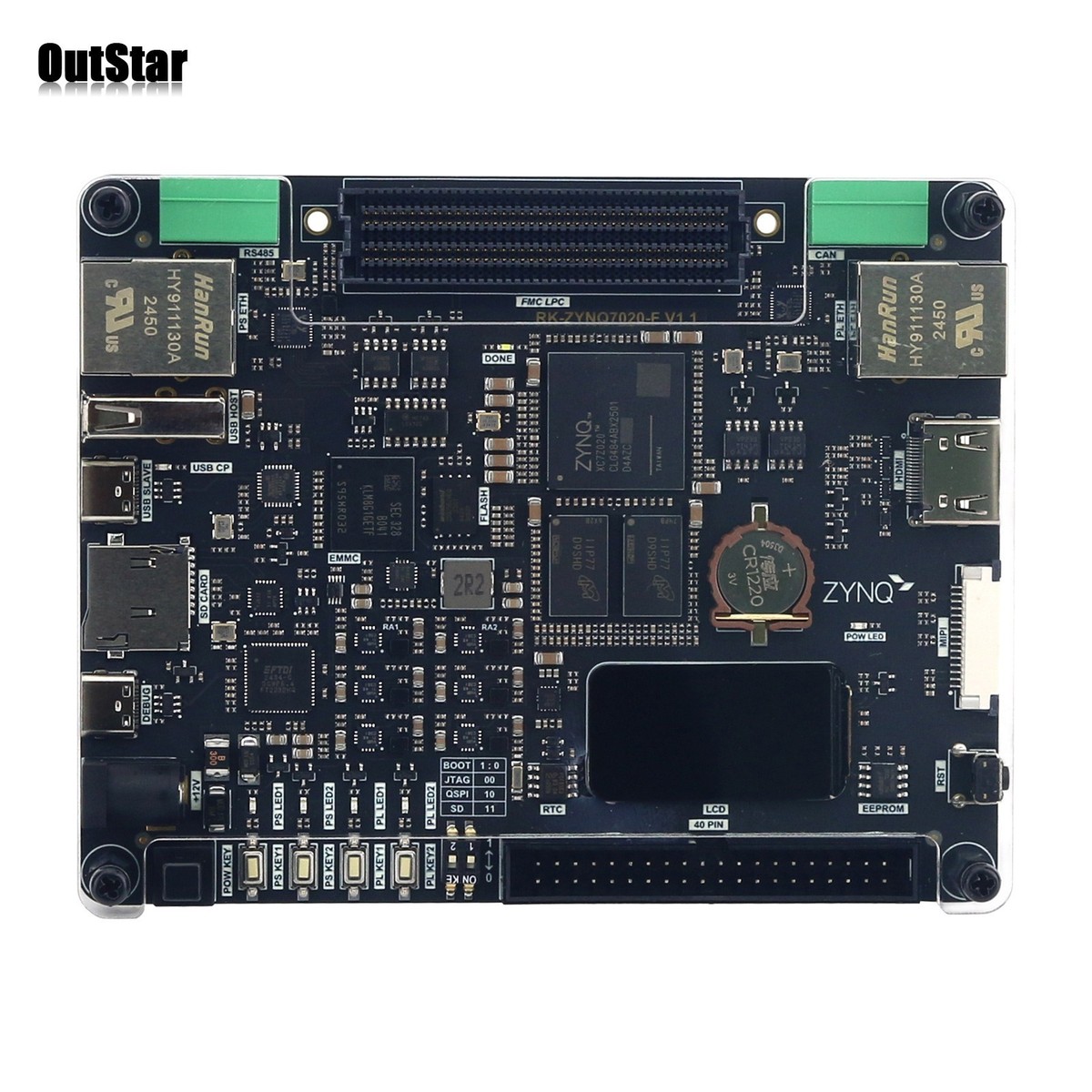 RK-ZYNQ7020-F ZYNQ7020 Development Board for Xilinx FPGA FMC 40Pin