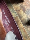 GH Bass & Co Womens  Burgundy leather Penny Loafer SZ 7.5M originl faux penny! — photo 8