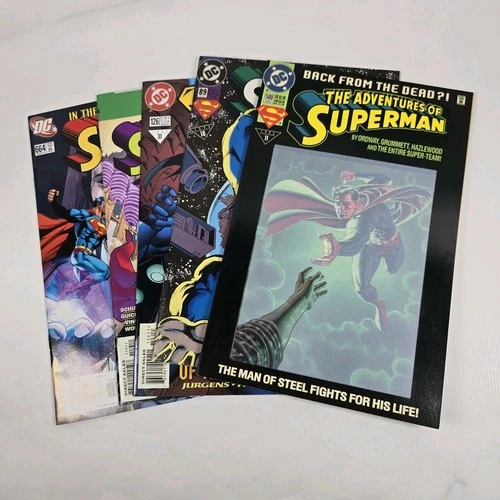 Bundle of Superman Comics Vintage Bundle Collection Lot of 5 DC Comics