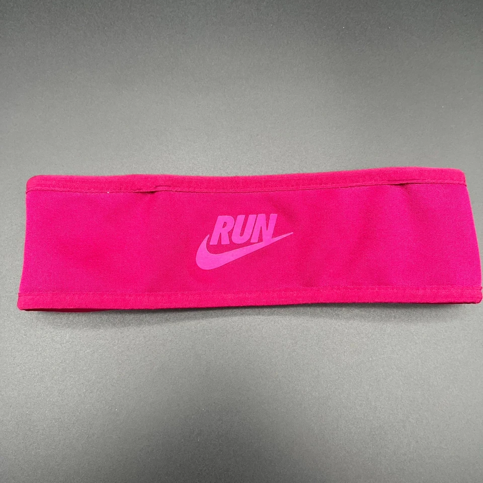 Gorra Run Swoosh Bordada Diadema Nike Therma-Fit Mujer Rosa Vellón Reversible Foto 3 de 4