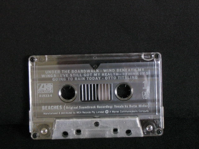 Beaches. Film Soundtrack. Cassette tape. 1988. Made In Australia - Image 3 of 3