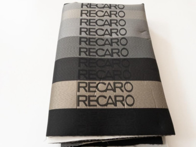 Universal  Recaro Fabric Cloth For Car Seat Panel Armrest Decoration FOAM BACKED