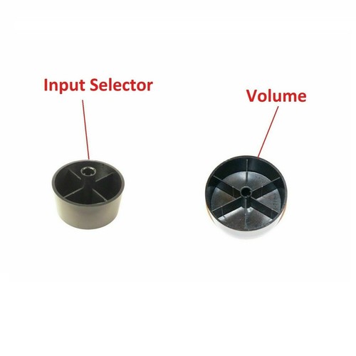 Function Menu Knob & Volume Knob For Sony Audio System STR-DH540 STR-DH740 - Picture 2 of 3