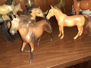 plastic horses