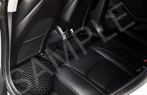 ToughPRO Floor Mats Full Set Black For Toyota Sienna 8 Seater 2004-2010 - Picture 4 of 7
