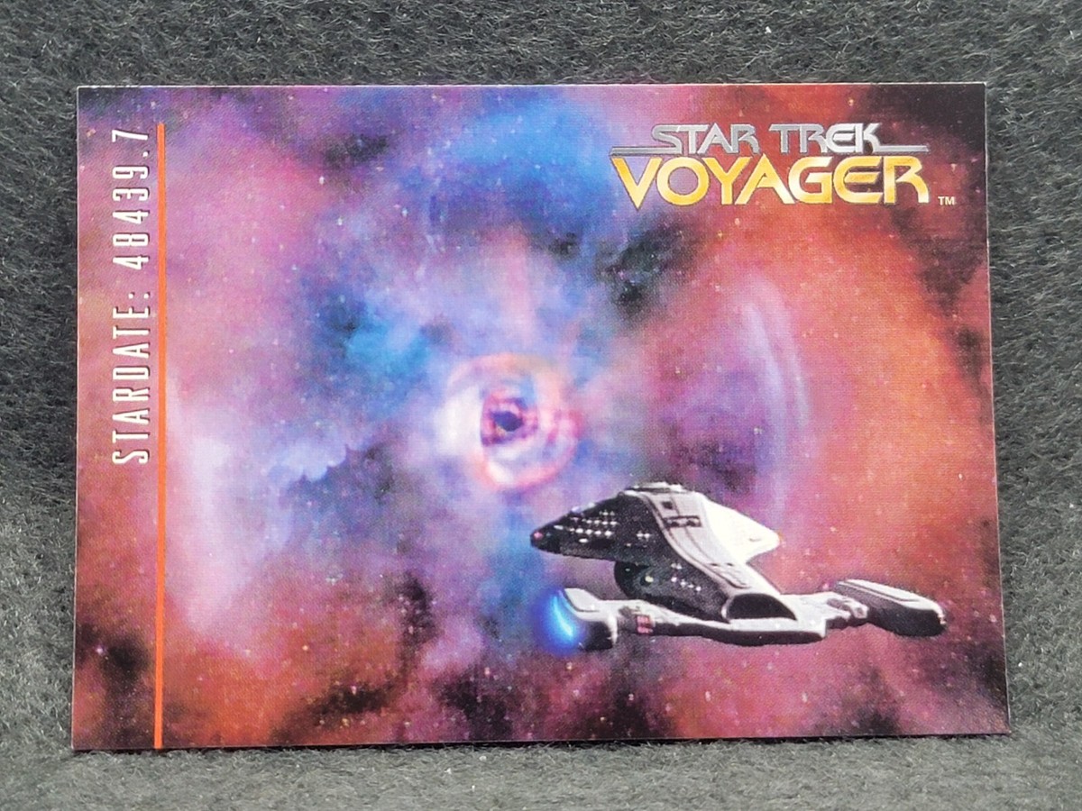 1995 SkyBox Star Trek: Voyager Season One Series Two #16 Parallax c;S