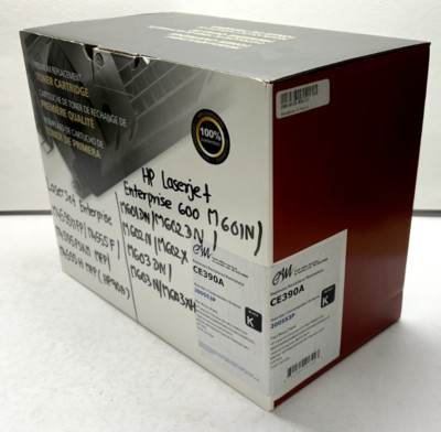1 Pack CE390A Toner For HP 90A LaserJet Enterprise 600 M601 M602 M603 M4555 MFP