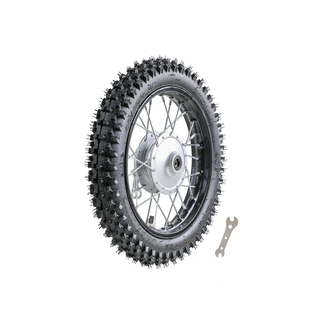 60/10012'' Front Wheel Tire Rim for KLX110 TTR110 Pit Dirt Bike ATV