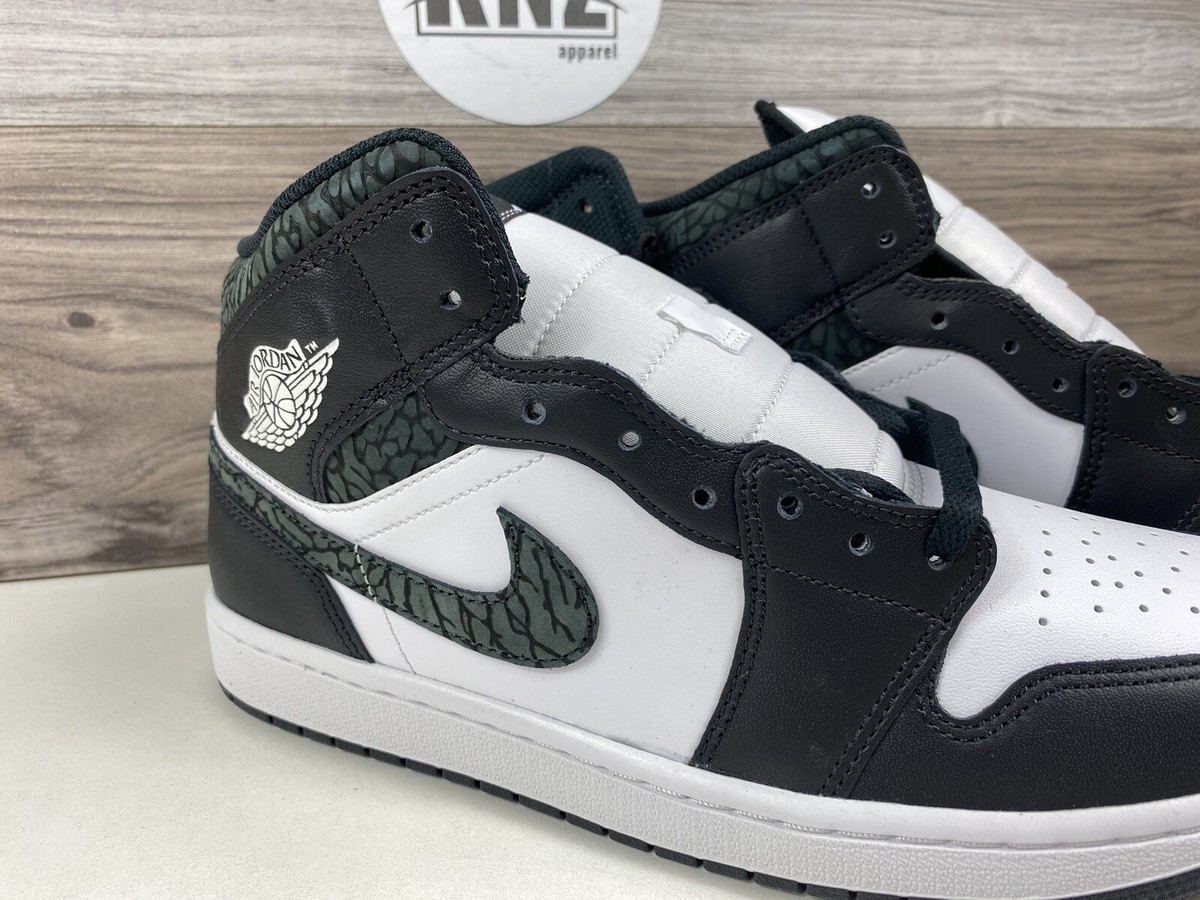 Nike Air Jordan 1 Mid SE Off-Noir Black White 'Panda