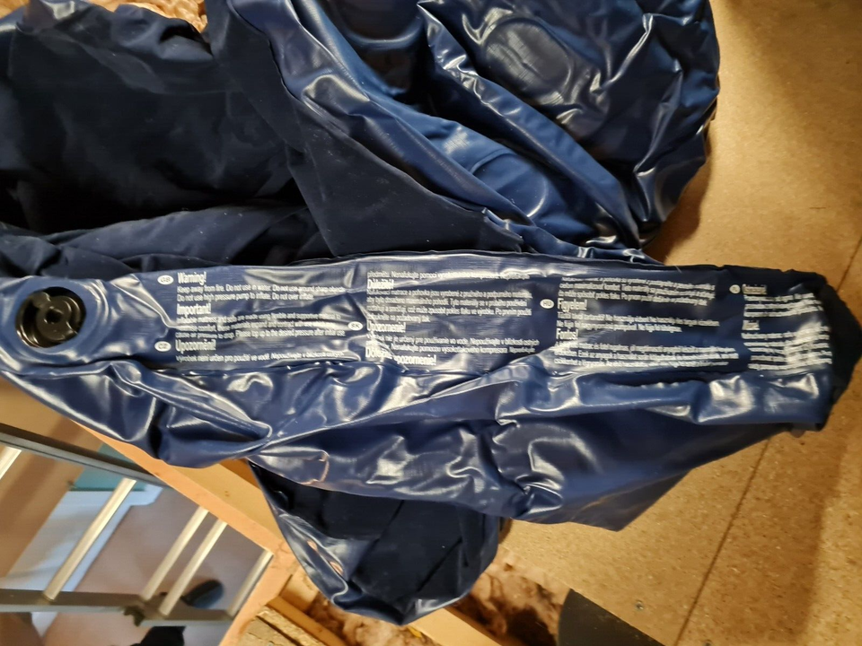 Double Inflatable Flocked Airbed eBay