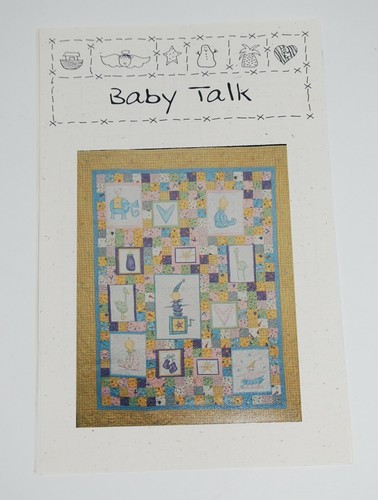 Quilt Country Pattern Baby Talk 48" x 60" - Picture 2 of 4
