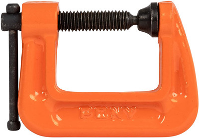 Jorgensen 2610 1-Inch C-Clamp, Orange