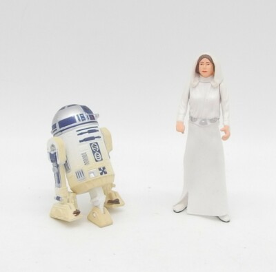Hasbro STAR WARS POTF 2 - Princess Leia Organa & R2-D2 - lose / komplett