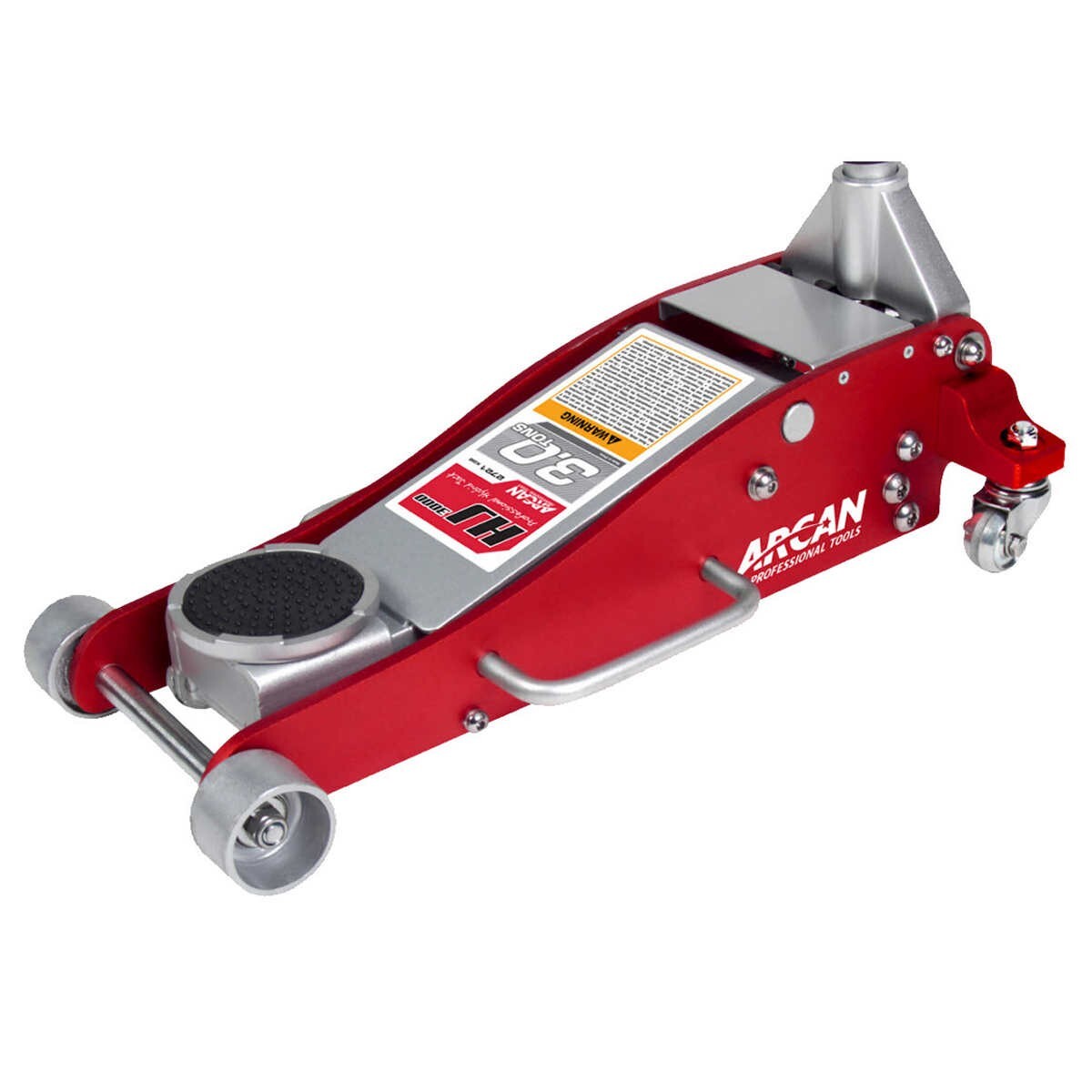arcan フロアジャッキー Arcan 3-Ton Aluminum & Steel Floor Jack Heavy Duty Low Profile Car
