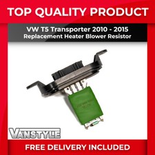 FITS VW T5.1 TRANSPORTER 10-15 HEATER BLOWER RESISTOR FAN SPEED REPLACEMENT