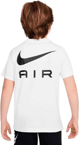 Nike AIR Unisex Big Kids' Short Sleeve T-Shirt (White) Size Small - Picture 2 of 4