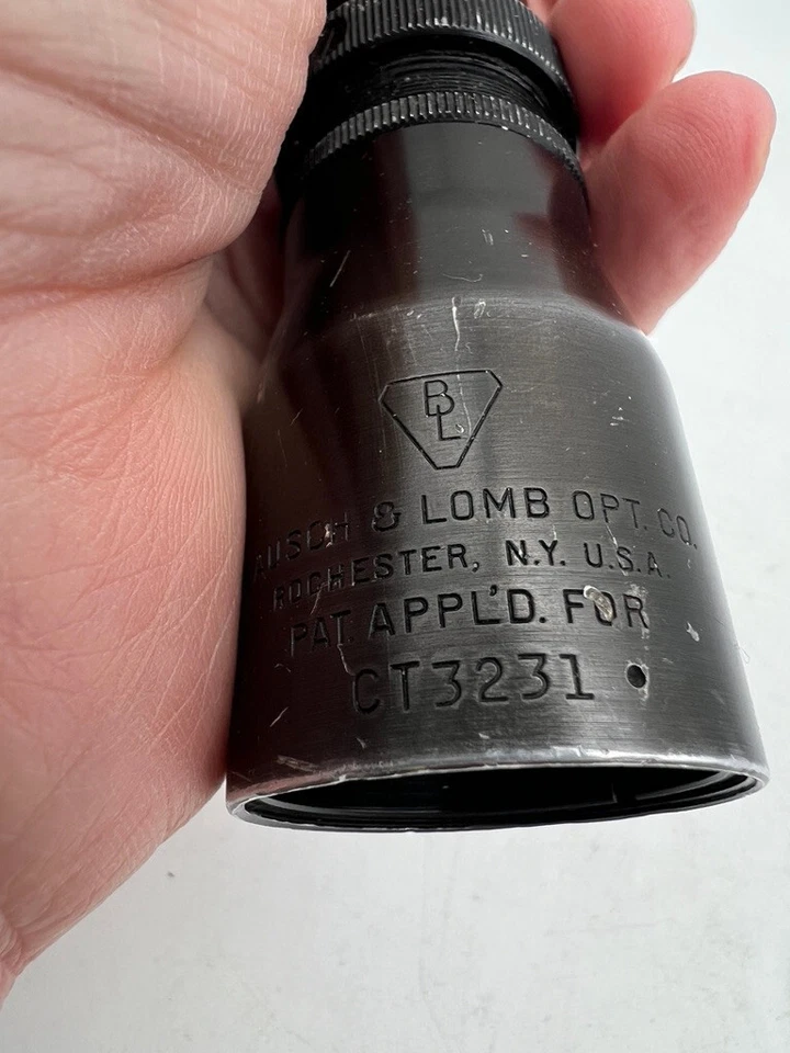 Mira para rifle Bausch Lomb BALFOR A 4x de colección punto de mira ultra fino Rochester Foto 4 de 4