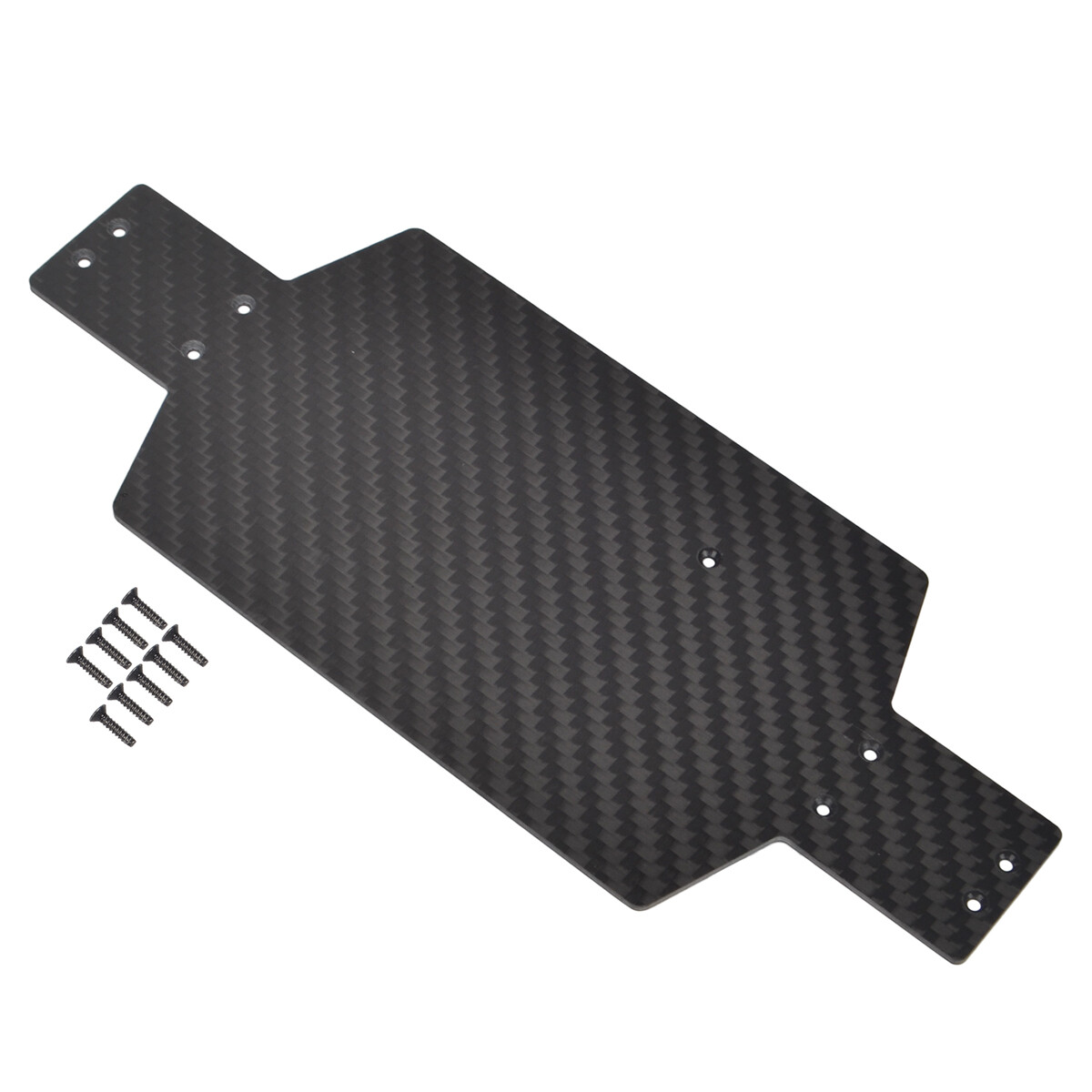 Carbon Fiber Chassis Skid Plate for Traxxas 1/18 LaTrax Teton