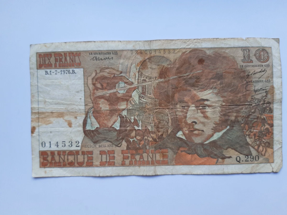 Troc Echange 2 BILLETS BANQUE 10 FRANCS 1978 BERLIOZ sur