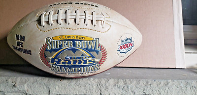 ST. LOUIS RAMS LIMITED EDITION FULL SIZE SUPER BOWL 2000 CHAMPS ...