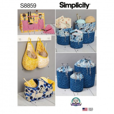 Simplicity Schnittmuster 8859 Taschen Einheitsgröße