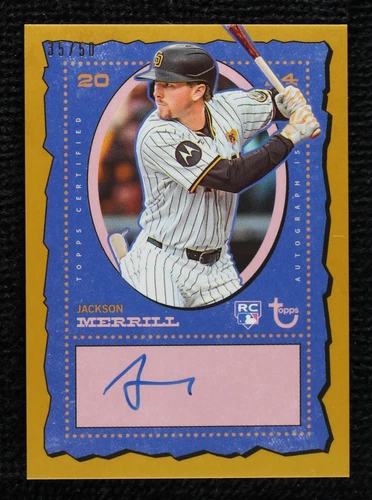 2024 Topps Brooklyn Collection - Jackson Merrill #AC-JM