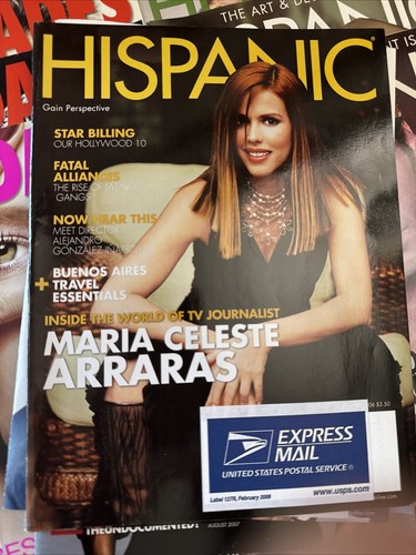 2005 FEBRERO MARZO VANIDADES MAGAZINE Hispanic ENRIQUE IGLESIAS Banderas JUANES - Picture 2 of 12