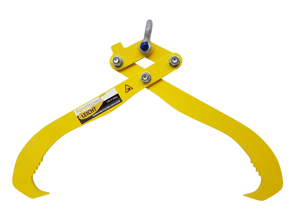 Holzzange Forstzange Verladezange Rückezange Holzgreifer Größe M 600kg - Bild 4 von 4