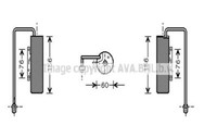 Prasco Trockner Klimaanlage Aluminium FüR Opel Vectra C Signum Saab 9-3 OLD336