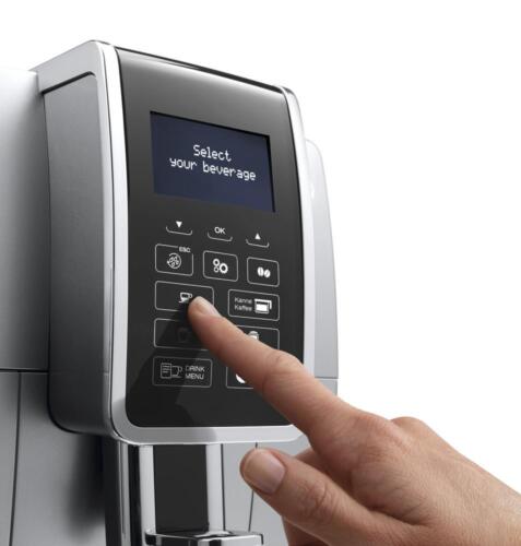 De'Longhi DINAMICA ECAM352.57.SB Macchina Caffè Nero Grigio - Foto 2 di 4