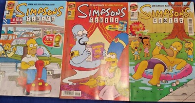 Comic Mix zum raussuchen SIMPSONS BONGO COMICS GROUP TOP Zustand Nr.54 bis 144
