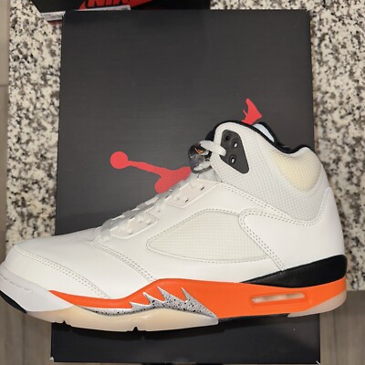Nike Air Jordan Retro 5 Shattered Backboard Orange Men s Size 10.5 DC1060-100
