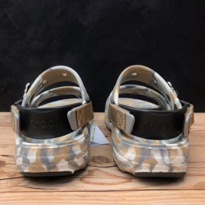Crocs All Terrain Marbled Sandal Chai/Multi Select-a-Size | eBay display picture 1