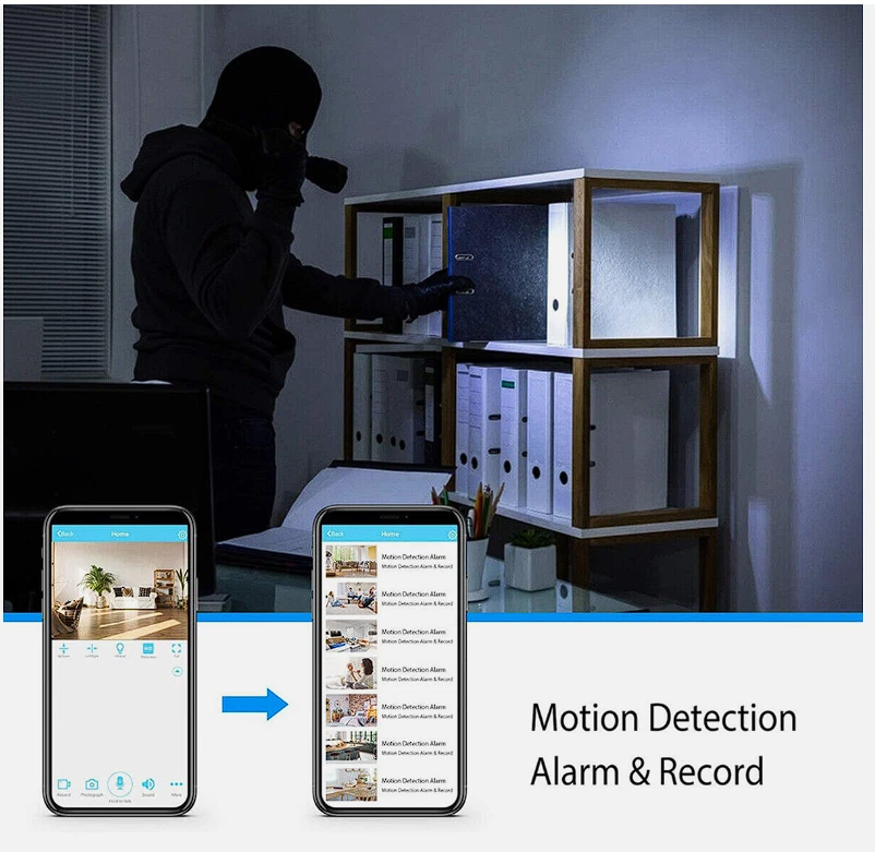 Mini Camera HD 1080P WiFi Video Audio - Image 4 of 4