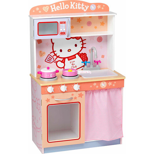 Hello Kitty Kitchen Cafe Accessories Included Play Set Plastic