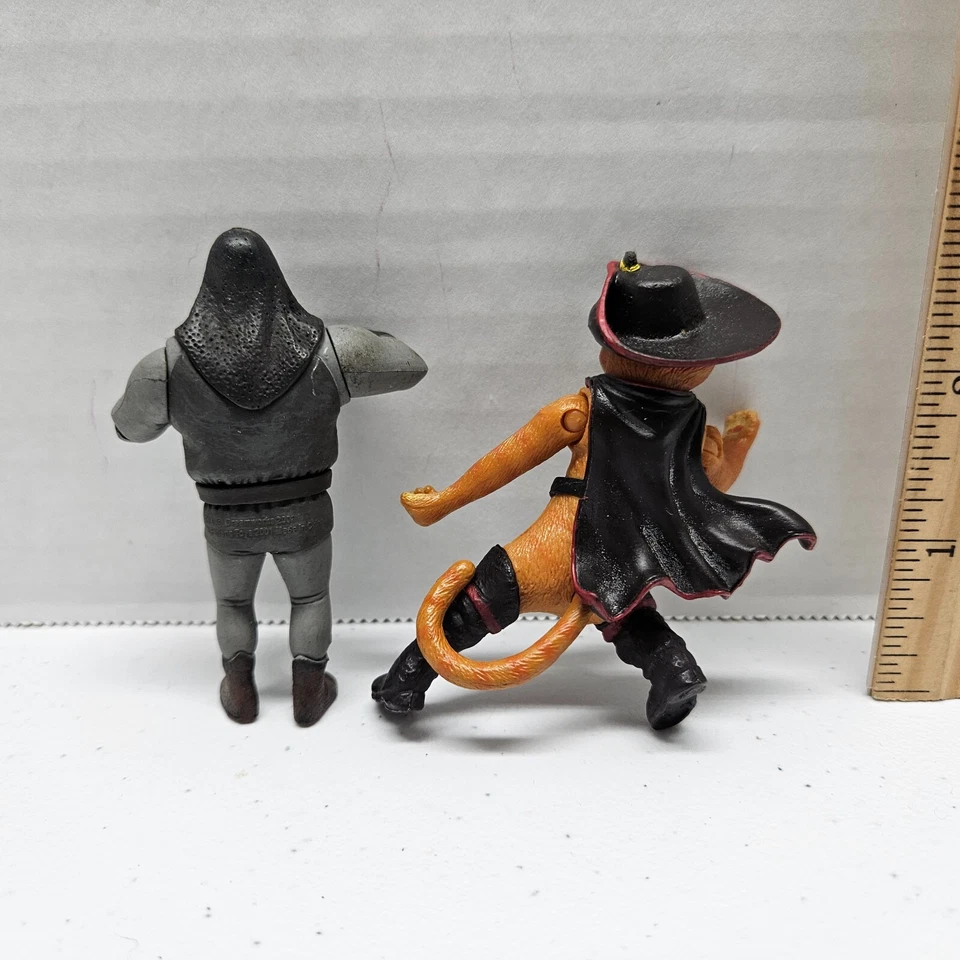 Лот товаров с Фигурками Шрека КОТ В САПОГАХ И ТЕЛОНИУС Exectutioner - Dreamworks McFarlane - Изображение 2 из 4