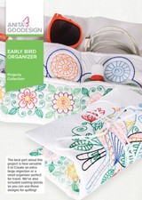 Anita Goodesign Early Bird Organizer Embroidery Machine Design CD NEW