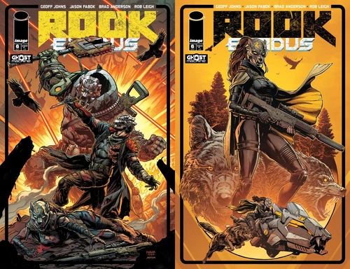 Rook: Exodus #6 Cover A B Jason Fabok Brad Anderson Variant Set