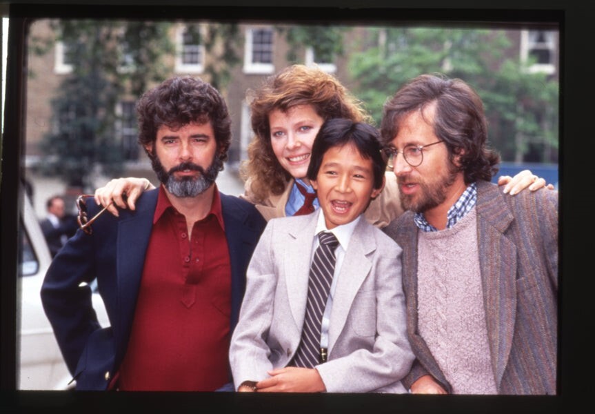 Indiana Jones Steven Spielberg Ke Huy Quan Kate Capshaw