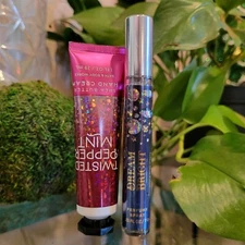 2x Bath & Body Works DREAM BRIGHT Mini Perfume Spray Peppermint Twist Hand Cream