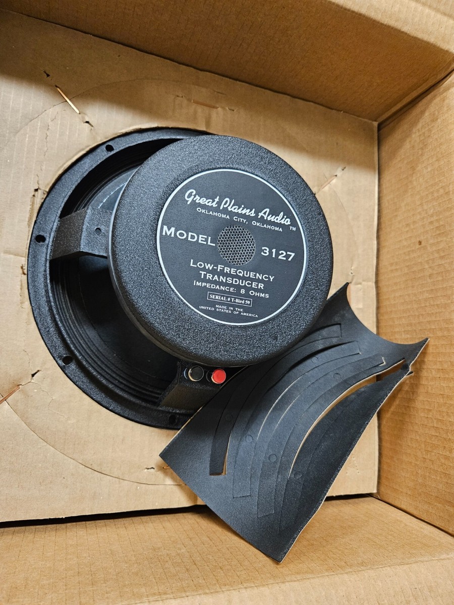 Great Plains Audio 3127 / 12&quot; Low Frequency Loudspeaker / 8 Ohm 