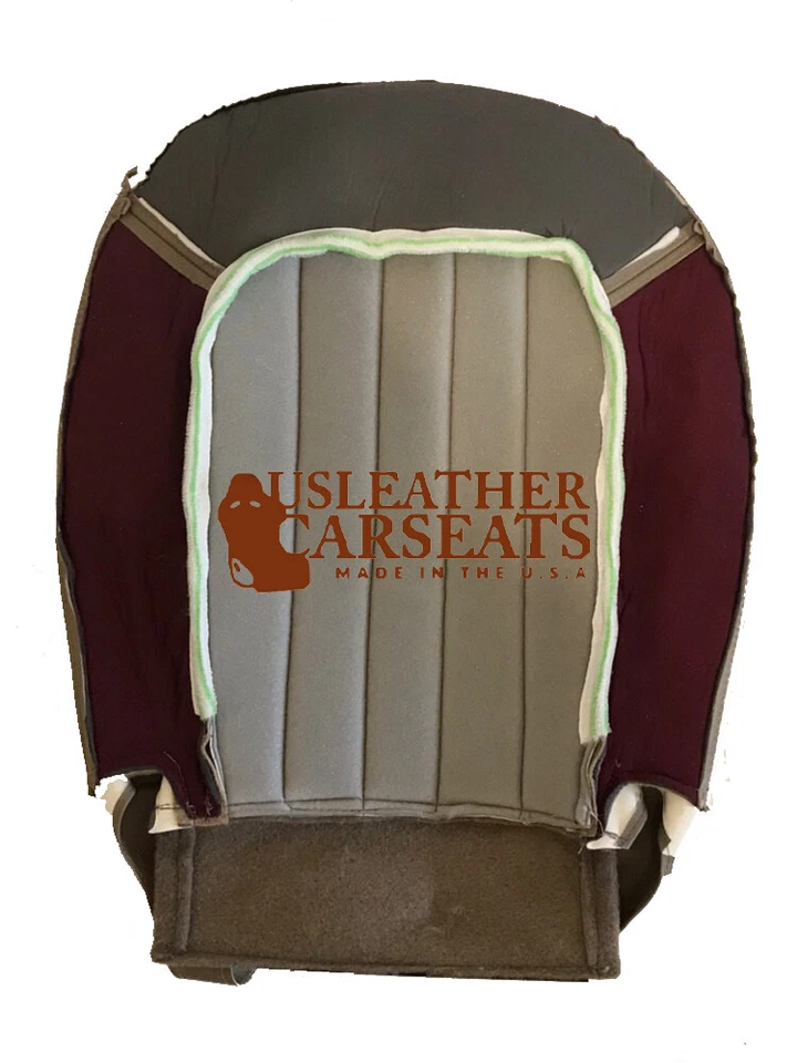 Mercury Mountaineer 2004 de lujo 4x4 parte inferior del conductor cubierta de asiento de cuero 2 tonos tostado Foto 3 de 4