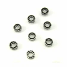TRB RC 3x6x2mm MR63 Open Precision Ball Bearings (8)